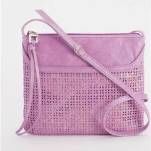 HOBO Liza Crossbody Bag with Perforated Design
